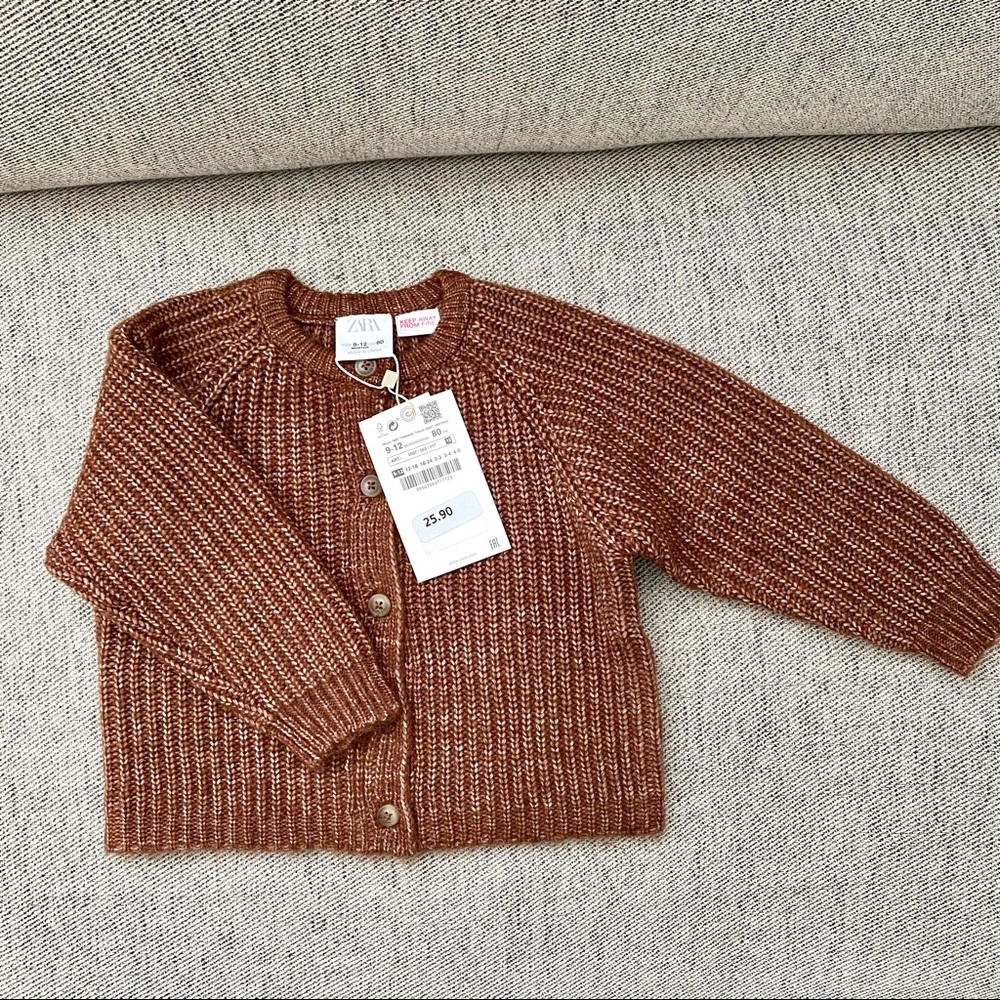 NWT Zara Chunky Baby Sweater